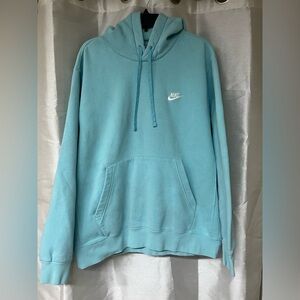 Nike Aqua Blue Hoodie